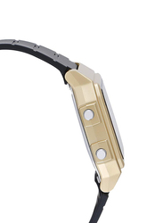 Casio Quartz Digital Watch for Men with Resin Strap, Water Resistant, W-217HM-9AVDF (I115), Black