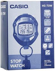 Casio HS-70W-1DF Stopwatch, Black