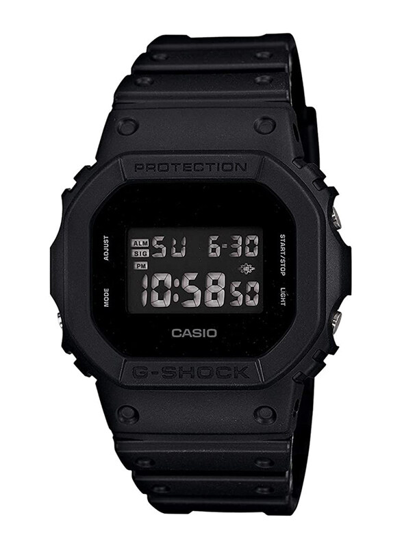 

G-Shock Digital Watch for Men with Resin Band, Water Resistant, DW-5600BB-1DR (G363), Black