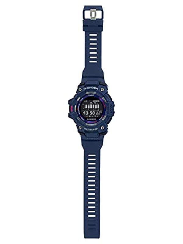 Casio Digital Watch for Men with Resin Band, GBD-100-2DR (G1041), Blue-Blue