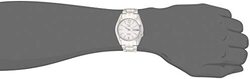 Seiko Analog Watch for Men with Stainless Steel Band, Water Resistant, SNKE93J1, Silver-White