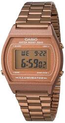 Casio Digital Watch for Women with Stainless Steel Band, B640WC-5AVT, Multicolour-Rose Gold