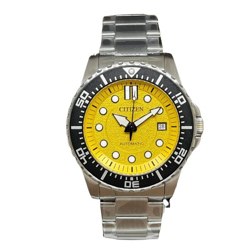 

Citizen Analog Watch for Men with Stainless Steel Band, Water Resistant, NJ0170-83Z, Yellow-Silver