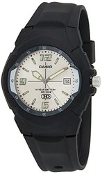 Casio Analog Watch for Men with Resin Band, MW-600F-7AVDF (A507), Black-Silver