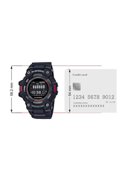 Casio G-Shock Digital Watch for Men with Resin Band, Water Resistant, GBD-100-1DR, Black