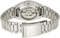 Seiko Analog Watch for Men with Stainless Steel Band, Water Resistant, SNXS79K, Silver-Black