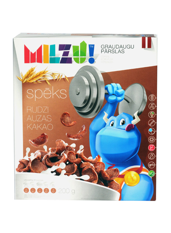 Milzu Speks Cereal with Cocoa, 200g