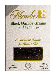Number Eight Conventional Black Quinoa Grains, 320g