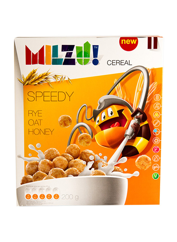 Milzu Speedy Rye Cereal, 200g