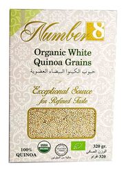 Number Eight Organic White Quinoa Grains, 320g