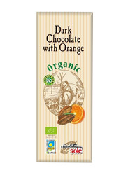 Chocolates Sole Organic Dark Chocolate with Orange, 25g