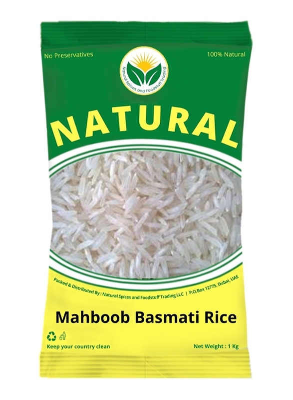 Natural Spices Mahboob Basmati Rice, 1 Kg