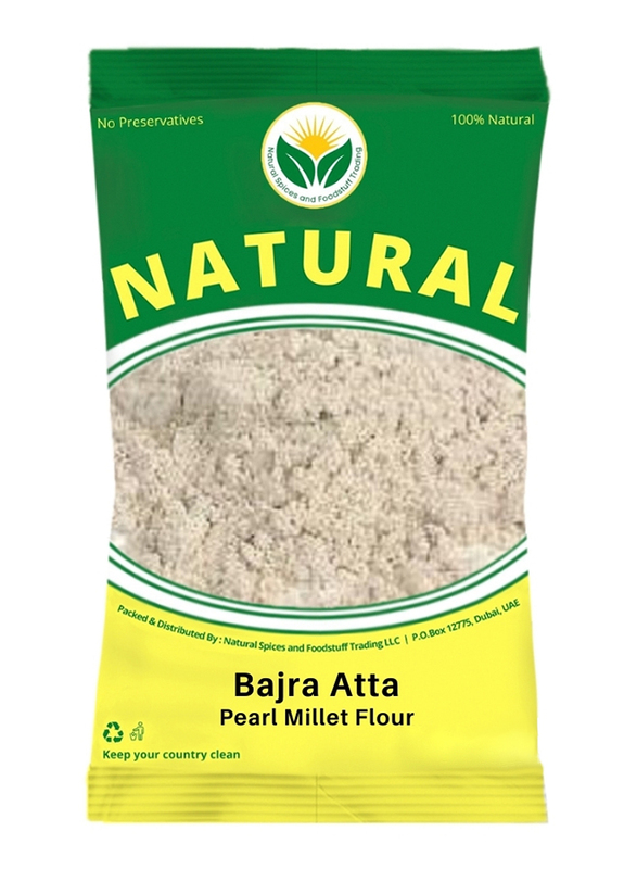 Natural Spices Chakki Fresh Bajra Atta, 1 Kg