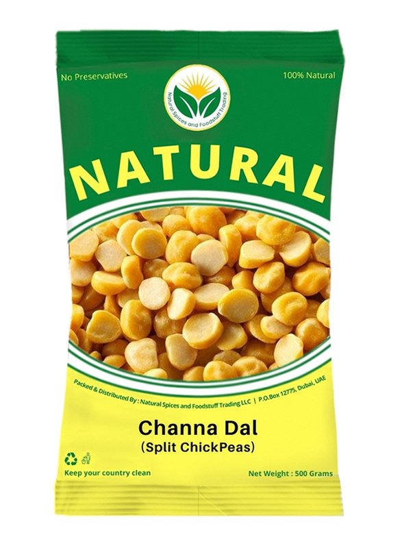 Natural Spices Yellow Chana Dal, 500g
