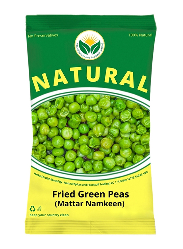 Natural Spices Fresh Green Peas Fried (Mattar Namkeen), 1 Kg