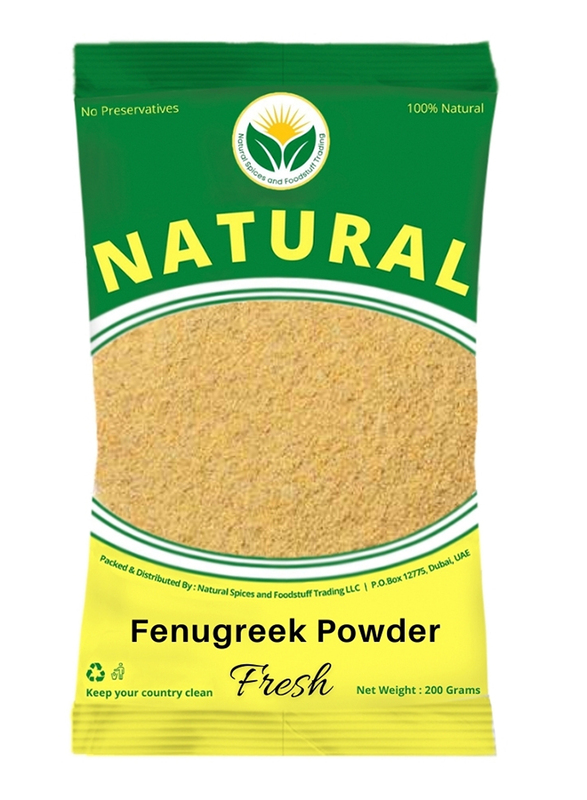 Natural Spices Fenugreek Powder Methi Powder, 200g