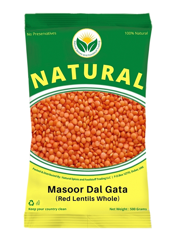 

Natural Spices Masoor Dal Whole Brown, 500g