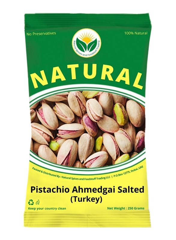 Natural Spices Turkey Ahmedgai Salted Pistachio, 250g