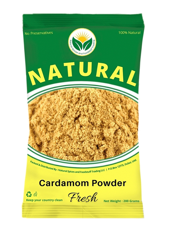 Natural Spices Cardamom Powder, 200g