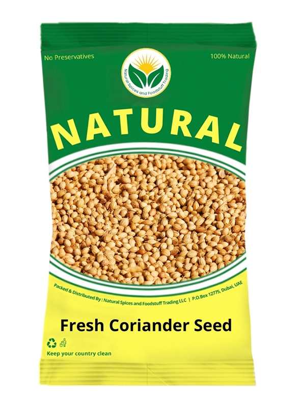 Natural Spices Fresh Coriander Seed, 500g