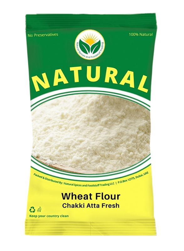 Natural Spices Chakki Fresh Wheat Flour, 2.5 Kg