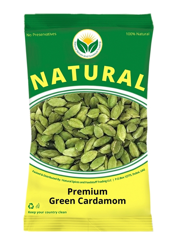Natural Spices Premium Green Cardamom, 50g