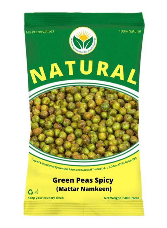 Natural Spices Green Peas Spicy Mattar, 500g