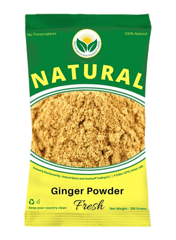 

Natural Spices Ginger Powder, 200g