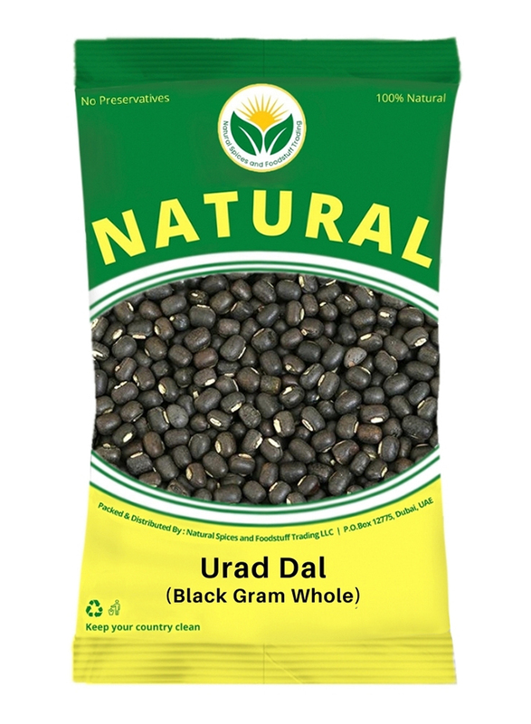 Natural Spices Fresh Black Urad Dal Whole, 2 Kg