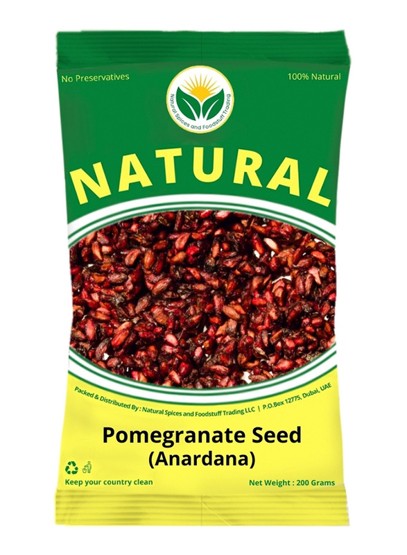 Natural Spices Anardana Pomegranate Seed, 200g