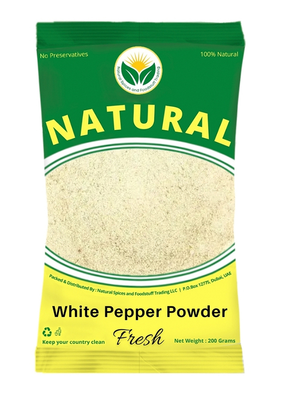 Natural Spices Fresh White Pepper Powder, 200g