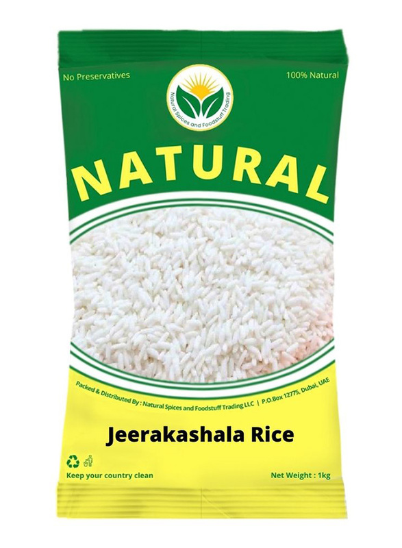 Natural Spices Jeerakashala Rice Fresh, 1 Kg