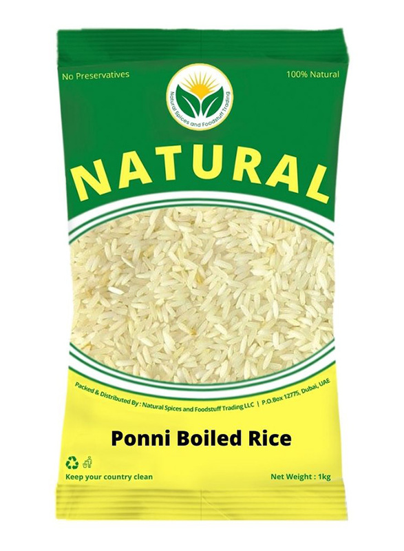 Natural Spices Ponni Boiled Rice, 1 Kg