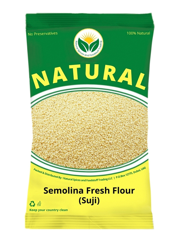 Natural Spices Suji Semolina Fresh Flour, 1 Kg