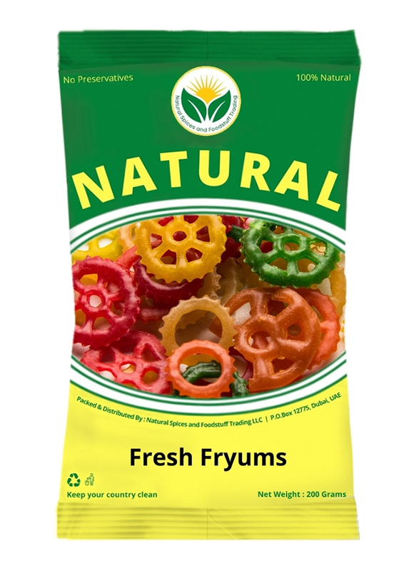 Natural Spices Fryums, 250g
