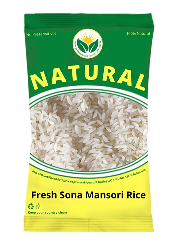 Natural Spices Fresh Sona Mansori Rice, 5 Kg