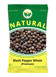 Natural Spices Premium Whole Black Pepper, 200g
