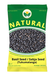 Natural Spices Tukumalanga Basil Seed/Sabja Seed, 250g