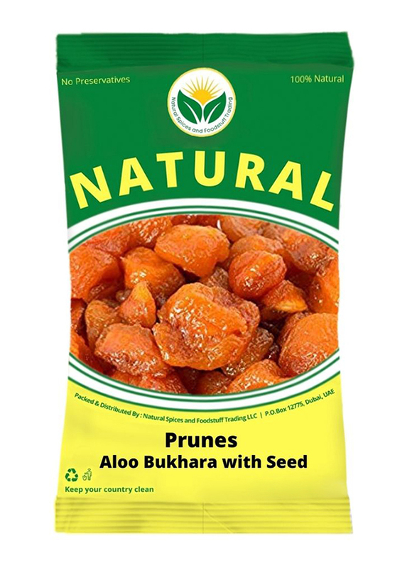 

Natural Spices Prunes Aloo Bukhara with Seed, 350g