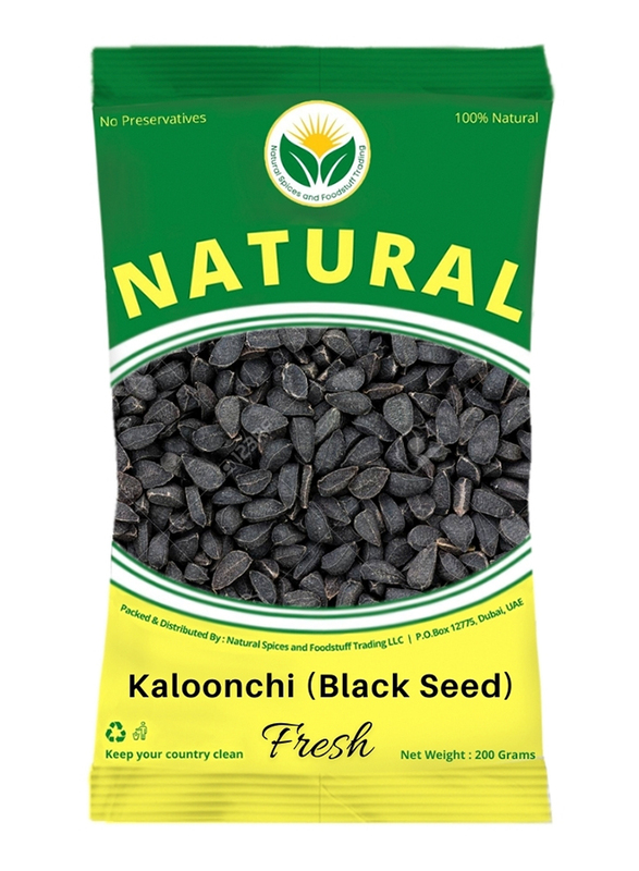 Natural Spices Kaloonchi/Kalonji Black Seed, 200g