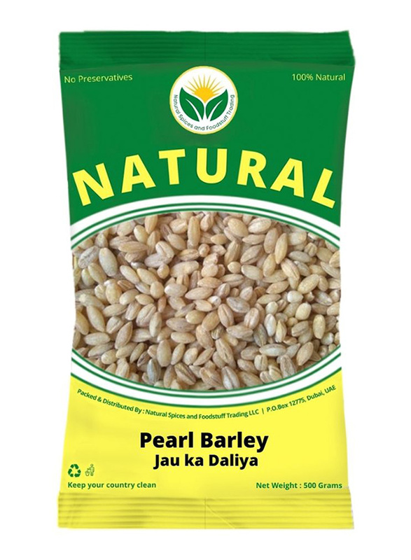 Natural Spices Pearl Barley Jau Ka Daliya, 500g