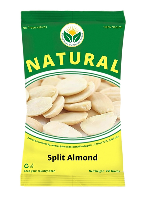 Natural Spices Split Almond, 250g