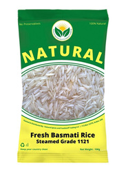 Natural Spices Grain 1121 Fresh Steam Basmati Rice, 10 Kg