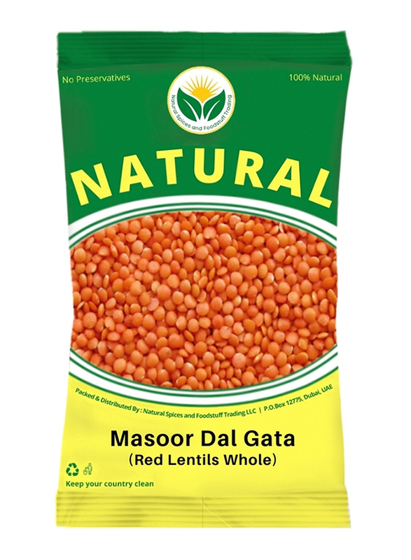 Natural Spices Premium Masoor Dal Whole (Gata), 2 Kg