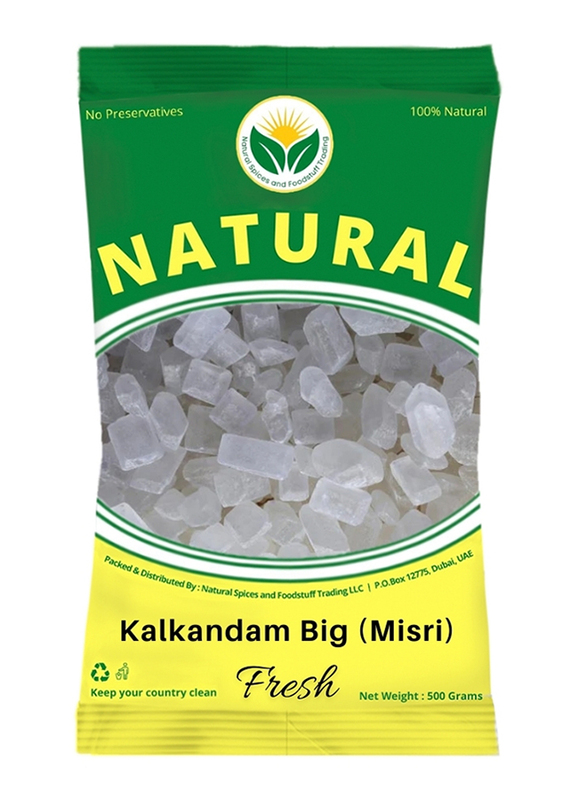 Natural Spices Kalkandam Misri/Mishri, Big, 500g