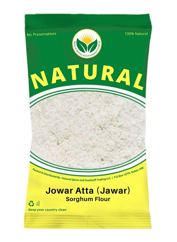 Natural Spices Jowar Chakki Fresh Atta, 1 Kg