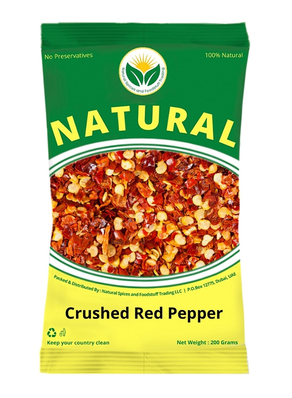Natural Spices Crushed Red Pepper, 200g