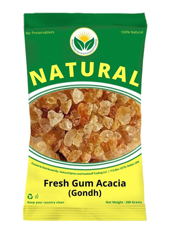 

Natural Spices Fresh Gum Acacia Gondh, 500g