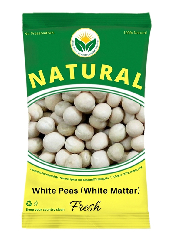 Natural Spices Premium White Peas, 2 Kg