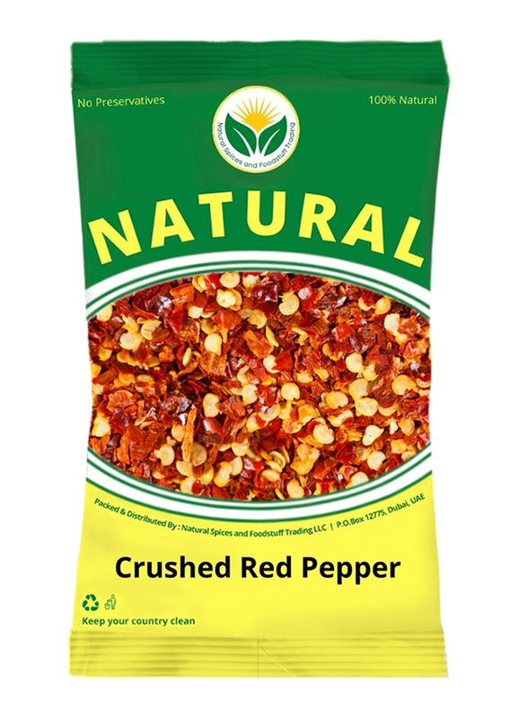 Natural Spices Fresh Crushed Red Pepper, 100g